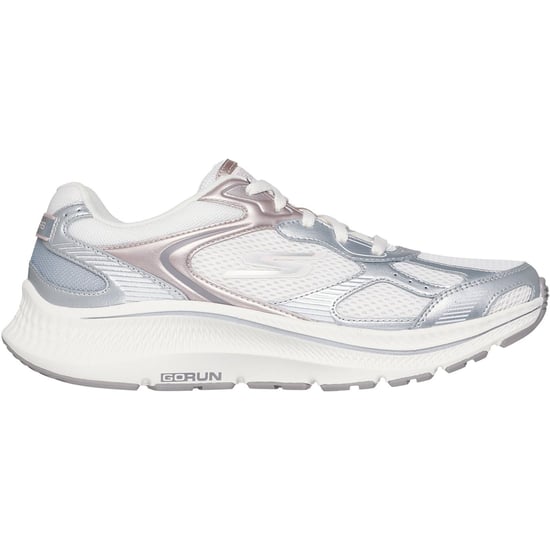 Skechers GO RUN Consistent 2.0 Volt Damen Sneaker Aus Weißem Leder - Image 5