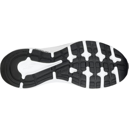 Skechers GO RUN Consistent 2.0 Volt Damen Sneaker Aus Leder In Weiß/silber/schwarz - Image 2