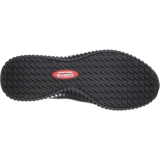 Skechers Workwear Cessnock Textile Herrenschwarze Sneakers - Image 2