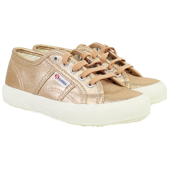 Superga Metallic Kinder Sneaker Pink - Image 5