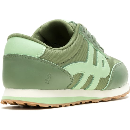 Hush Puppies Seventy8 Damen Sneaker Aus Leder In Olivgrün - Image 2