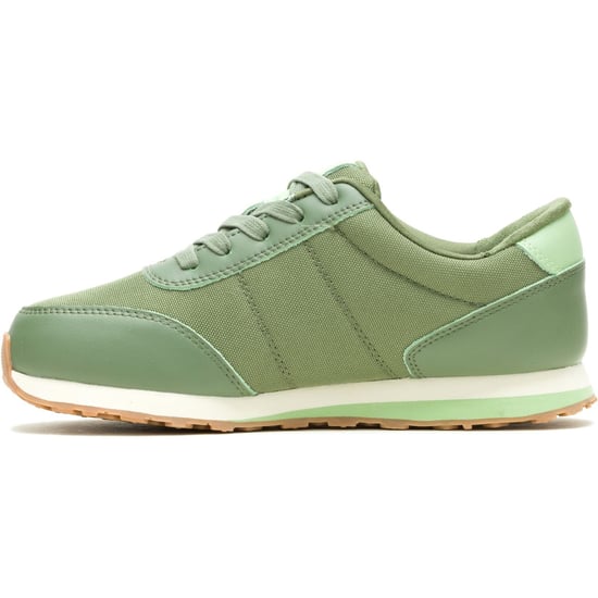 Hush Puppies Seventy8 Damen Sneaker Aus Leder In Olivgrün - Image 5