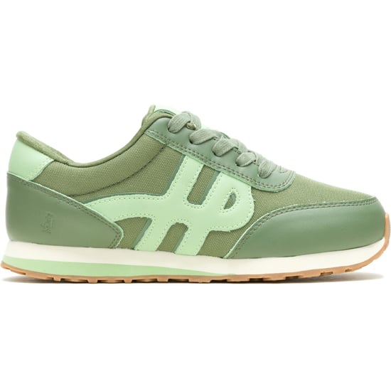 Hush Puppies Seventy8 Damen Sneaker Aus Leder In Olivgrün - Image 6