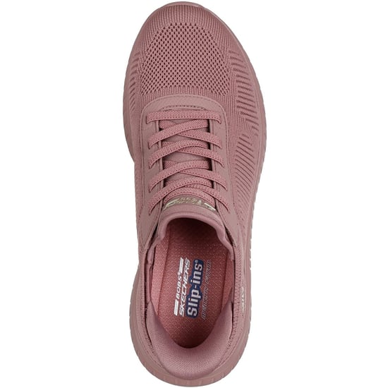 Skechers BOBS Sport Squad Chaos Polyester Damen Sneaker in Rose - Image 3