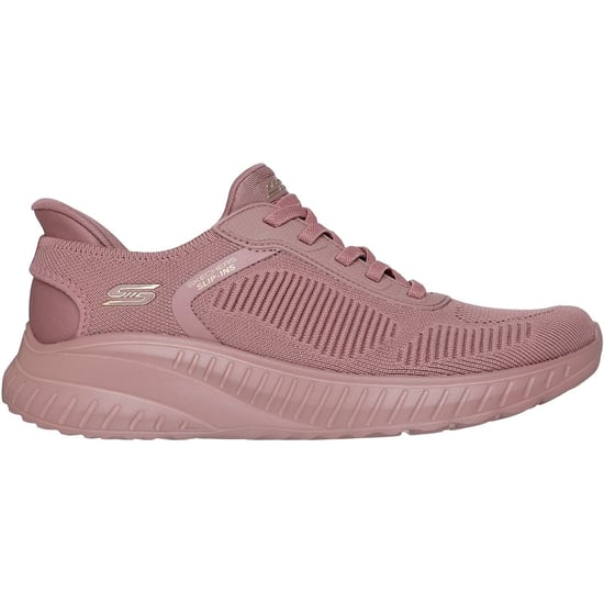 Skechers BOBS Sport Squad Chaos Polyester Damen Sneaker in Rose - Image 5