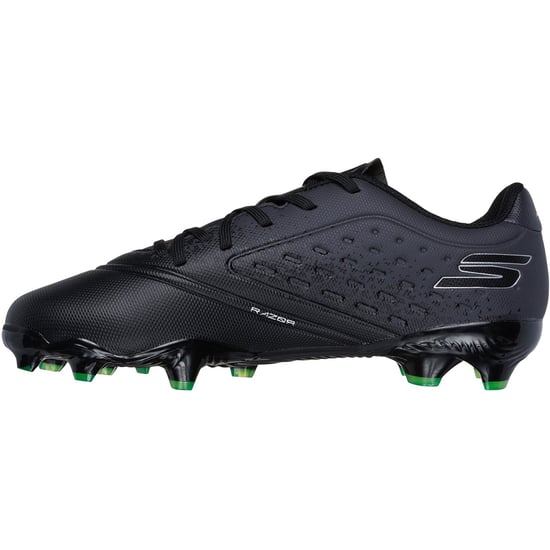 Skechers Performance Skechers Razor 1.5 Jr Jugend FG Herren Fußballschuhe Schwarz/Silber - Image 4