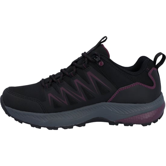 Hi-Tec Stealth Low Womens Polyester Damen Wanderschuhe in Schwarz/Lila - Image 5