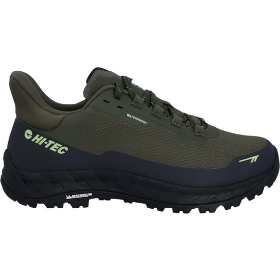Hi-Tec ALTITUDE LITE WP Herren Wanderstiefel aus Polyester in Olive Night/Anthrazit/Gelb - Image 6