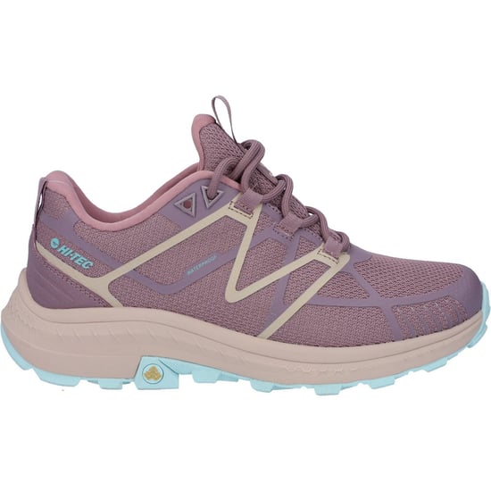 Hi-Tec Mauna Polyester Damen Wanderschuhe in Toadstool/Sepia Rose - Image 5