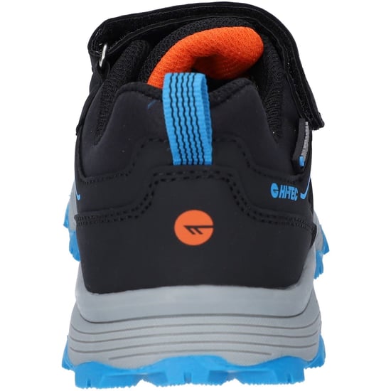 Hi-Tec SCRAPPY LOW WP JR Polyester Schwarz/Blau Donau/Flamme Wanderschuhe - Image 2
