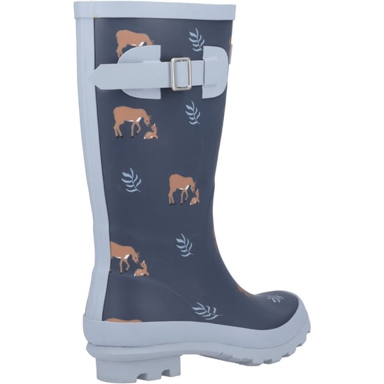 Cotswold Woodland JNR Gummistiefel für Mädchen mit Reh-Motiv - Image 2