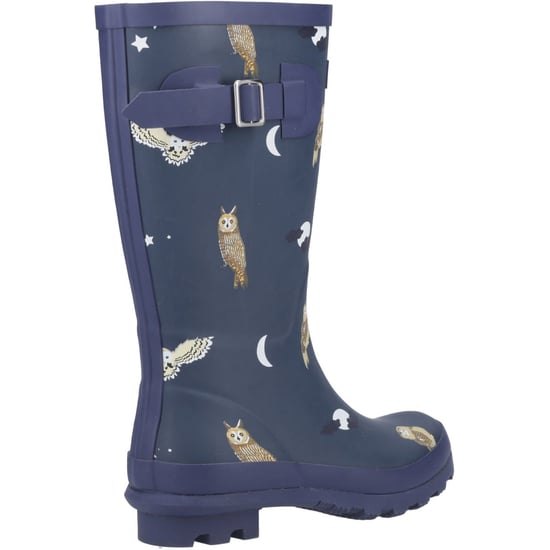 Cotswold Woodland JNR Gummi-Stiefel für Mädchen mit Eulen - Image 2