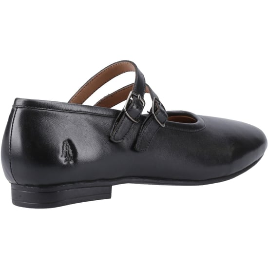 Hush Puppies Nancy Mary Jane Damen Schwarze Lederschuhe - Image 2
