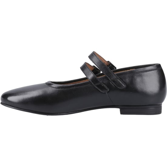 Hush Puppies Nancy Mary Jane Damen Schwarze Lederschuhe - Image 4
