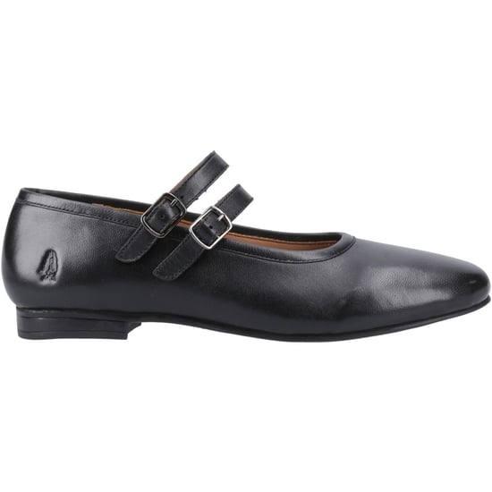 Hush Puppies Nancy Mary Jane Damen Schwarze Lederschuhe - Image 5