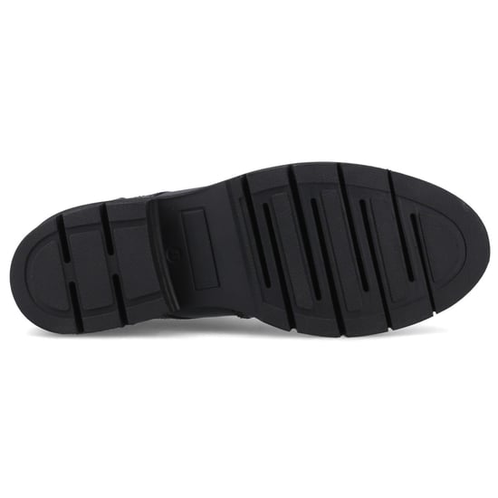 Pod Kacey Leder Damen Schwarz Brogues Schuhe - Image 3