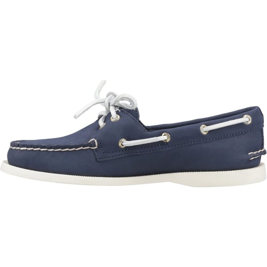 Sperry Authentic 2 Eye Damen Bootsschuhe Aus Leder In Marineblau - Image 5