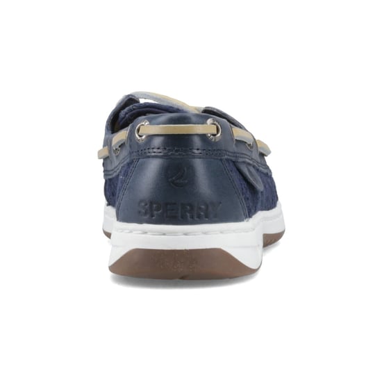 Sperry Angelfish Leder & Baumwollschuhe Für Damen In Marineblau - Image 2