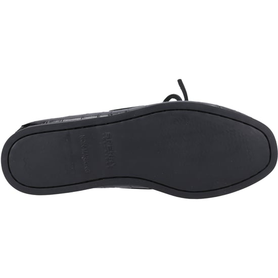 Sperry Authentic 2 Eye Damen Bootsschuhe Aus Schwarzem Leder - Image 3
