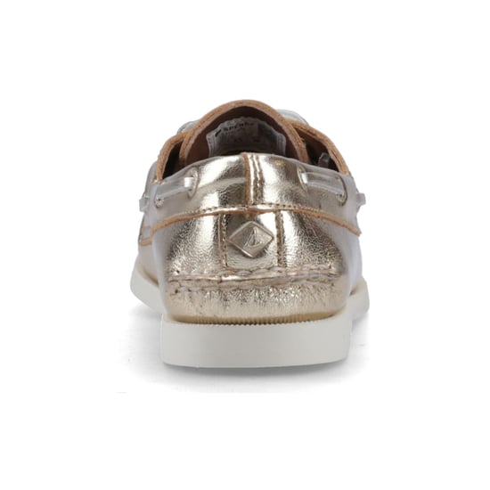 Sperry Authentic 2 Eye Damen Bootsschuhe Aus Leder In Gold - Image 2