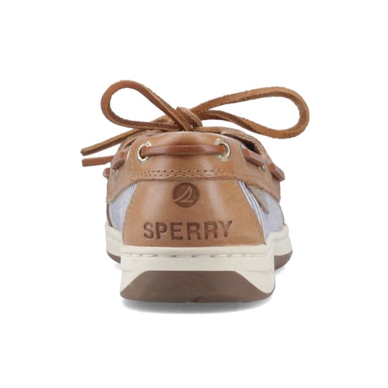 Sperry Angelfish Leder Und Baumwoll Damen Peanut Bootsschuhe - Image 2