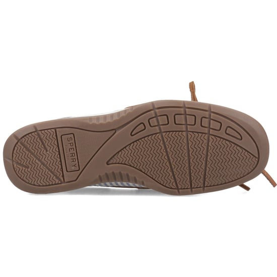 Sperry Angelfish Leder Und Baumwoll Damen Peanut Bootsschuhe - Image 3