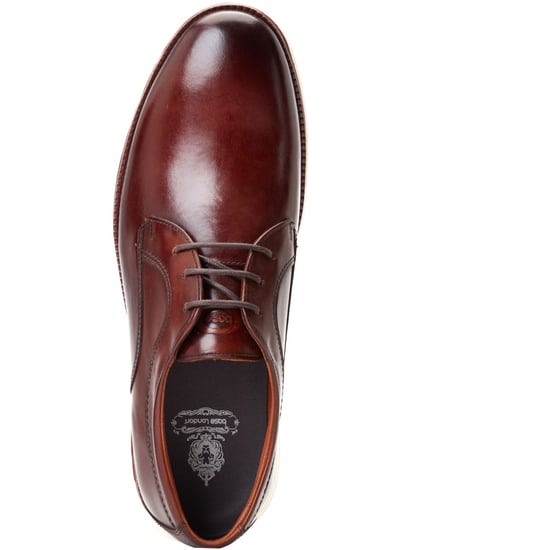 Base London Wing Herren Derby Schuhe Aus Gebranntbraunem Leder - Image 4