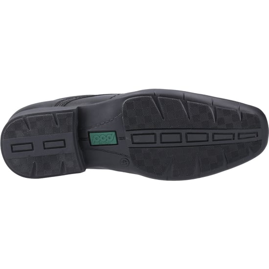 Pod Angus Herrenschuhe Aus Schwarzem Leder Mit Schnürung - Image 3