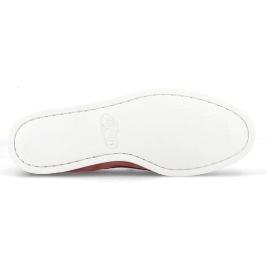 Sperry Authentic Original Herren Rote Leder Loafer - Image 3