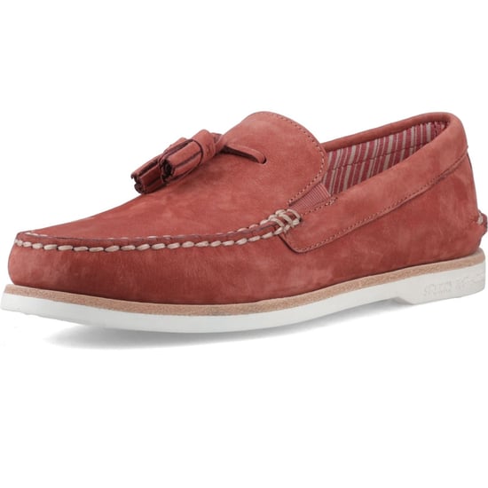 Sperry Authentic Original Herren Rote Leder Loafer - Image 6