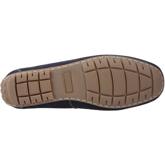 Hush Puppies Ralph Suede Herren Lederslipper In Marineblau - Image 3