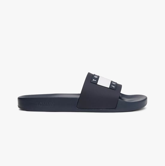 Tommy Hilfiger Tj Pool Slides Herren Sandalen Dunkle Nacht Marineblau - Image 1