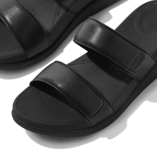 Fitflop F-mode Go Damen Pantoletten All Black - Image 4