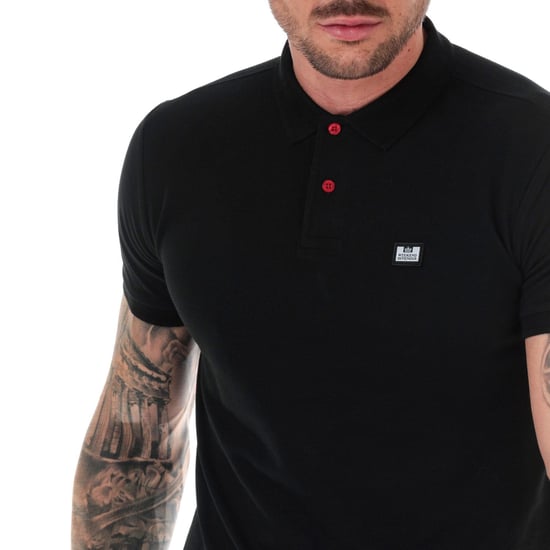 Weekend Offender - "Barnum" Poloshirt für Herren (Schwarz) - Image 5