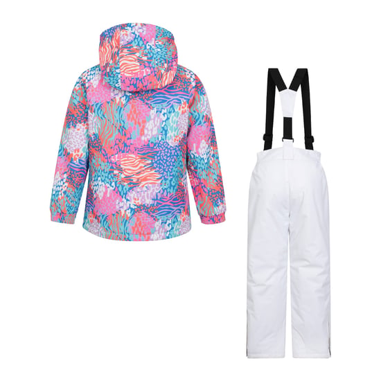 Mountain Warehouse - Kinder Skijacke und Hosen, bedruckt (Pink) - Image 2