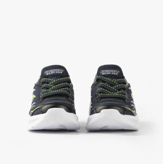 Skechers Meteor-Lights-Brisk-Beams Jungen Sneaker Marineblau/Schwarz - Image 4