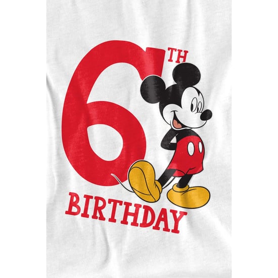 Disney - T-Shirt für Kinder - 6 Geburtstag (Weiß) - Image 3