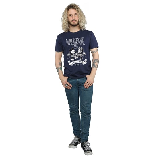 Disney - "Great Pair" T-Shirt für Herren (Marineblau) - Image 4