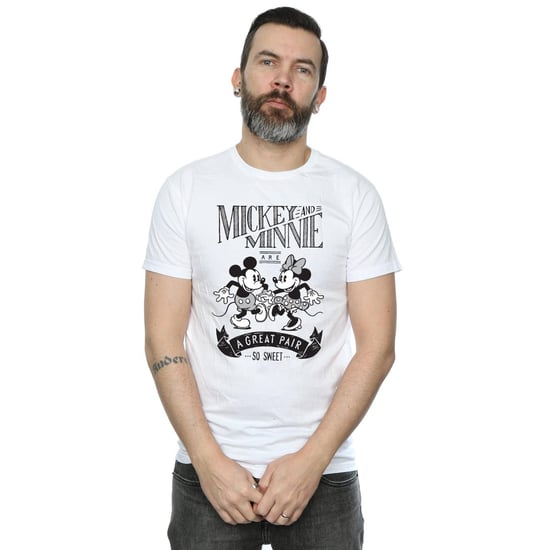 Disney - "Great Pair" T-Shirt für Herren (Weiß) - Image 2