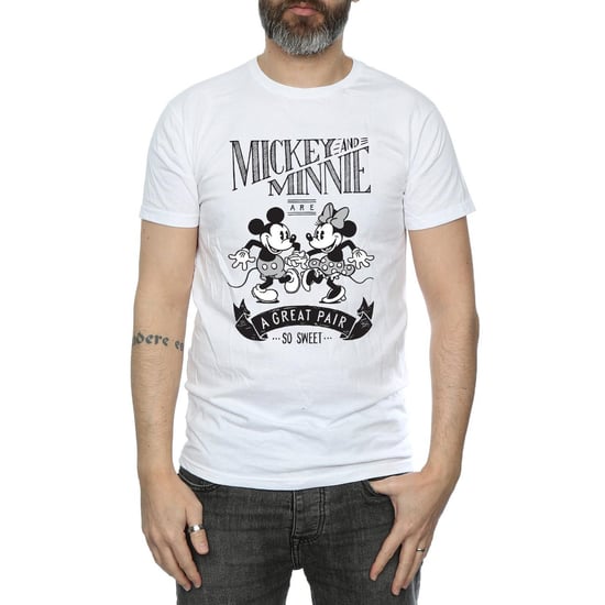 Disney - "Great Pair" T-Shirt für Herren (Weiß) - Image 3