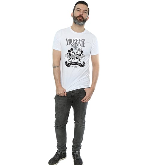 Disney - "Great Pair" T-Shirt für Herren (Weiß) - Image 4