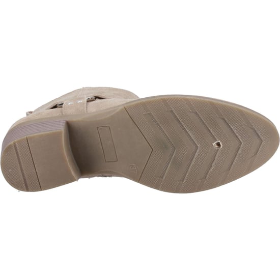 Hush Puppies Iria Damen Wildleder Stiefeletten mit Absatz in Taupe - Image 3
