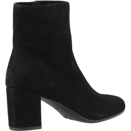 Hush Puppies Octavia Damen Wildleder Schwarze Stiefeletten mit Absatz - Image 2