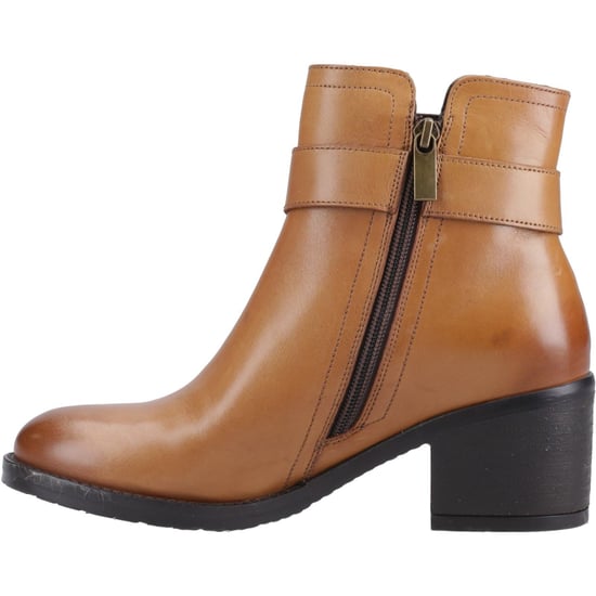 Hush Puppies Hensley Damen Stiefeletten aus braunem Leder mit Absatz - Image 4
