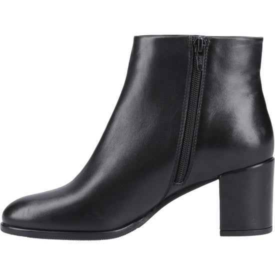 Hush Puppies Claridy Damen Stiefeletten aus schwarzem Leder mit Absatz - Image 4