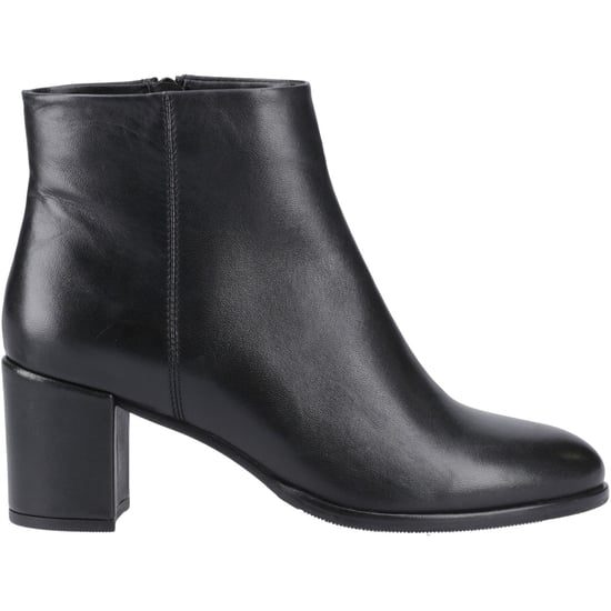 Hush Puppies Claridy Damen Stiefeletten aus schwarzem Leder mit Absatz - Image 5