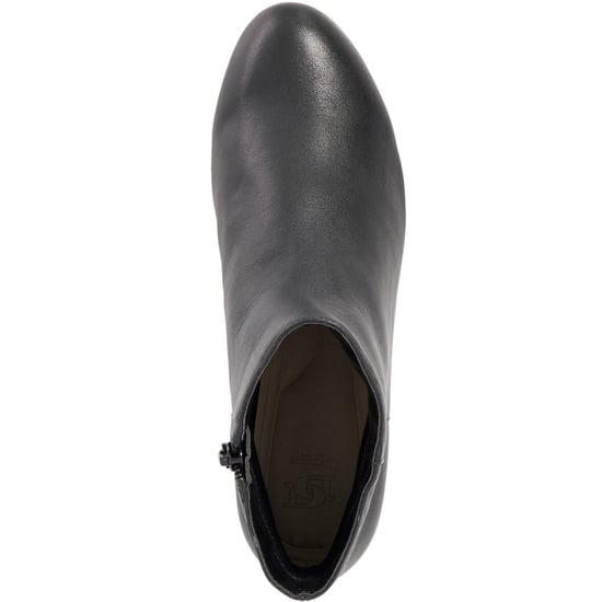 Dune Pippie Damen Stiefeletten Aus Schwarzem Leder Mit Absatz - Image 3