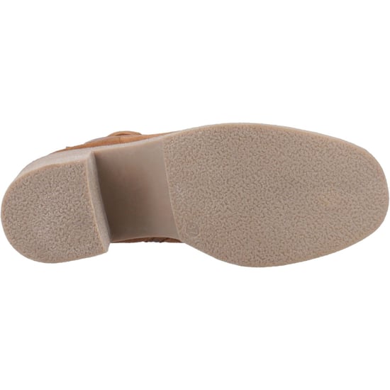 Hush Puppies Fearne Damen Wildleder Stiefeletten mit Absatz in Beige - Image 3