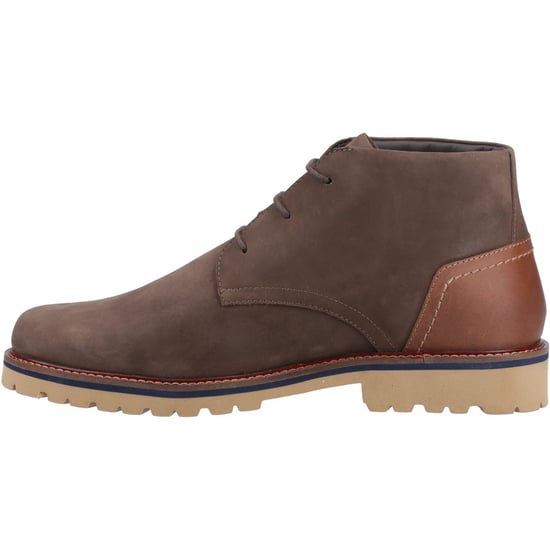 Hush Puppies Moore Nubuk Herren Stiefeletten in Braun - Image 4