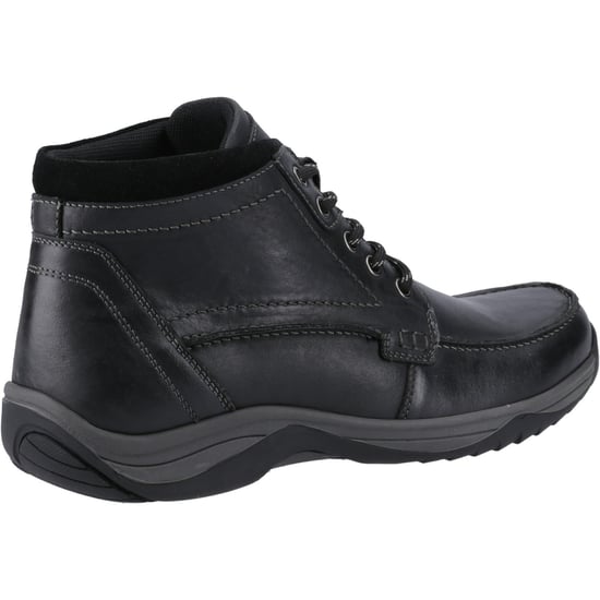 Hush Puppies Daryl Herren Schwarze Leder Knöchelstiefel - Image 2